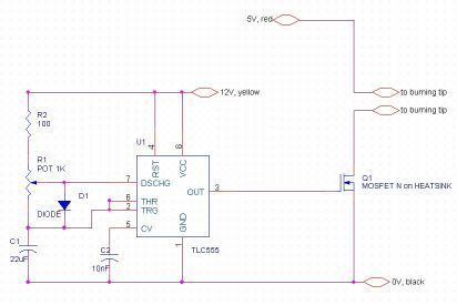 Variable duty cycle controler