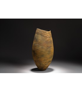 Rusty vase, very large