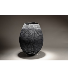 Very large black/grey vase