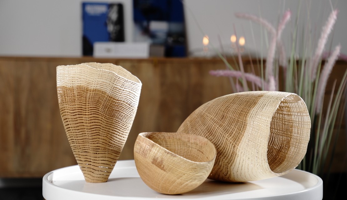 Vase, bowl and cocoon